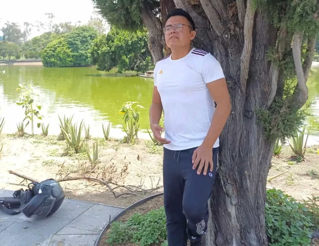 disfrutando mi vida